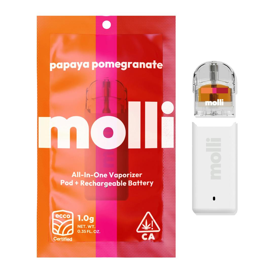 Molli: Papaya Pomegranate Starter Kit