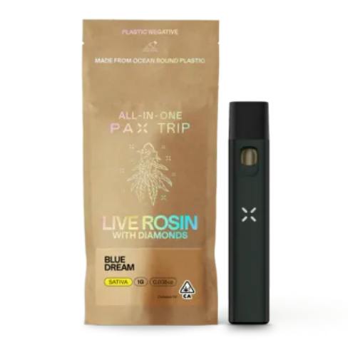 Ready to Use - Live Rosin with Diamonds Blue Dream 1g by PAX