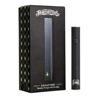 Black | 510 Variable Voltage Battery | Push Button