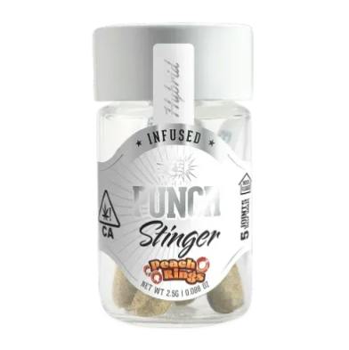Punch | Peach Rings | Hybrid | 5 Mini Pre-Rolls | Stingers | 2.5g
