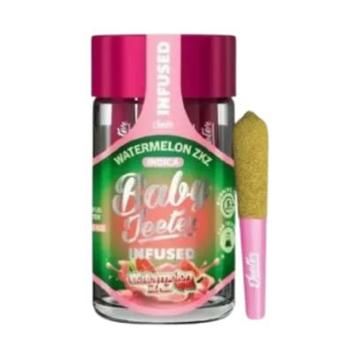 Jeeter | Watermelon ZKZ | Quad-Infused Minis | 0.5g each | 5pk