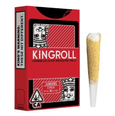 Kingroll Jrs | Maui Wowie x Blue Dream | Infused Joints | 0.75g each | 4pk