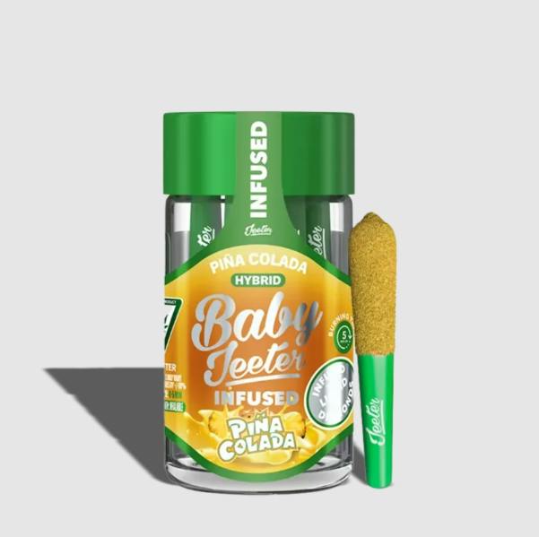 Jeeter | Pina Colada | Quad-Infused Minis | 0.5g each | 5pk