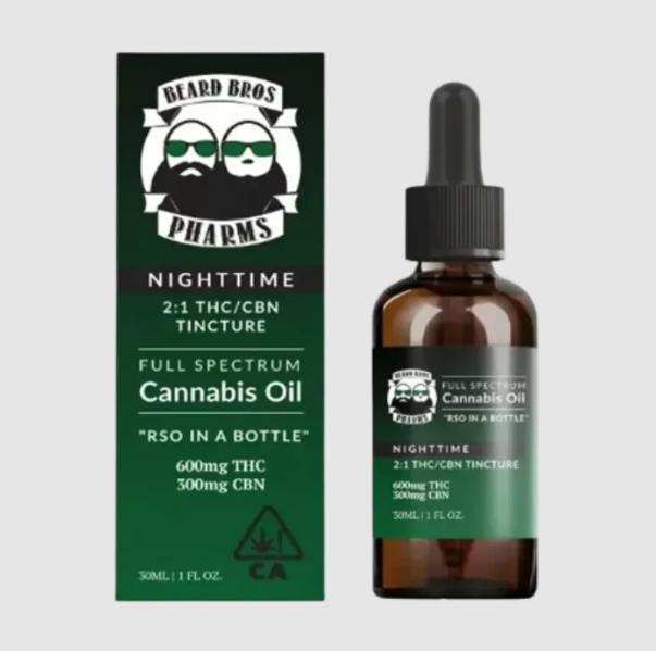 Nighttime Tincture 2:1 THC:CBD 600MG