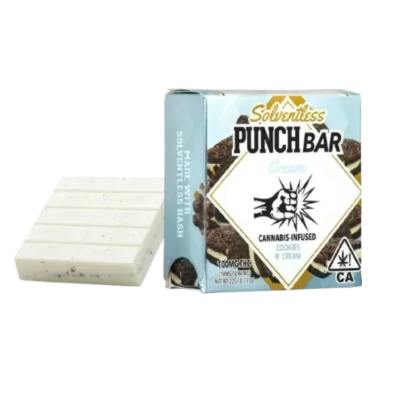 Cookies N Cream Solventless Chocolate Bar Single 100MG