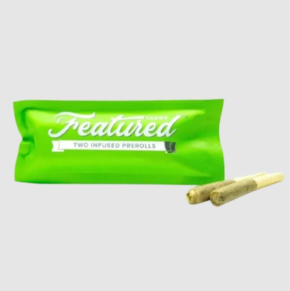 Featured Farms | Infused Prerolls 2pk | Shortcake | 1.0g