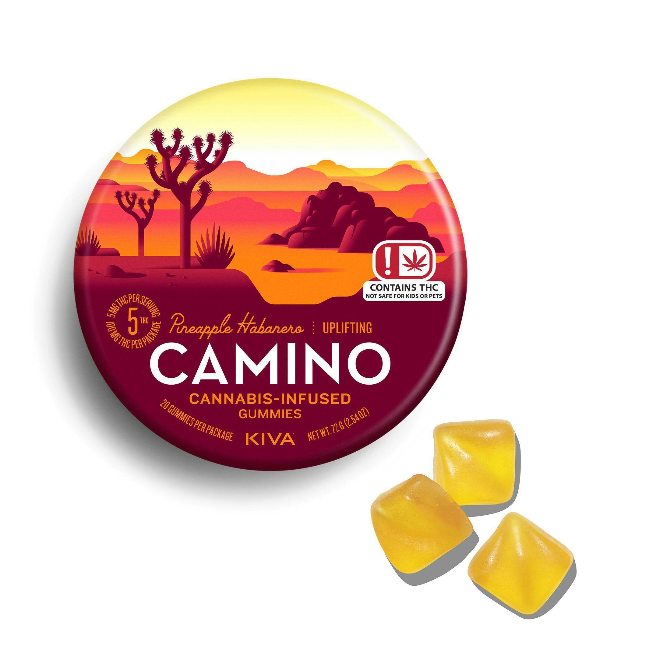 100mg Pineapple Habanero Gummies | Camino