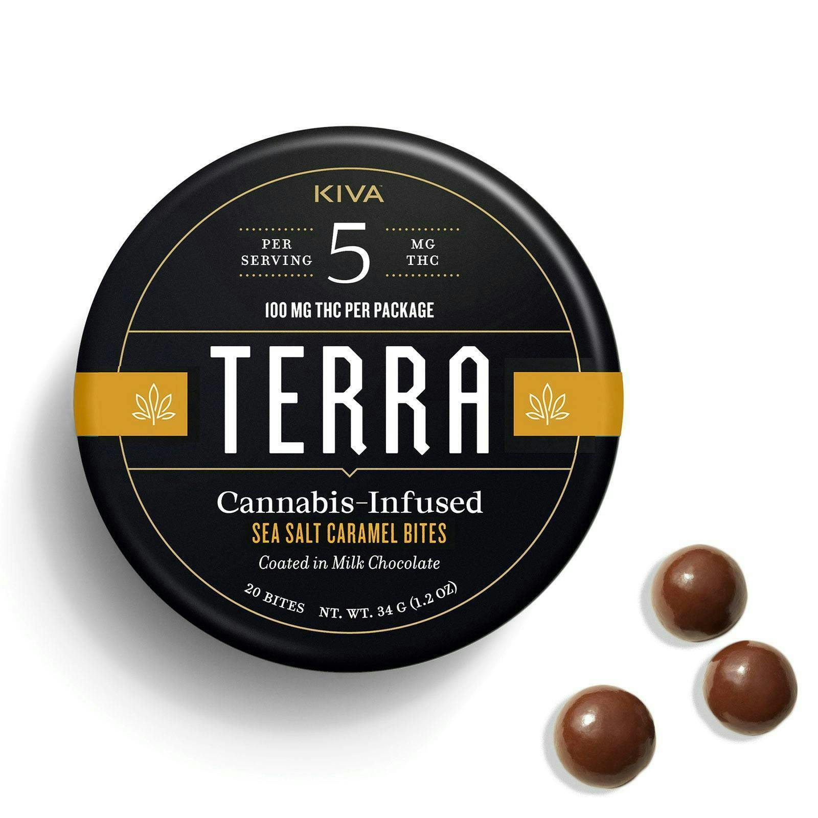 100mg Salted Caramel Bites | Terra