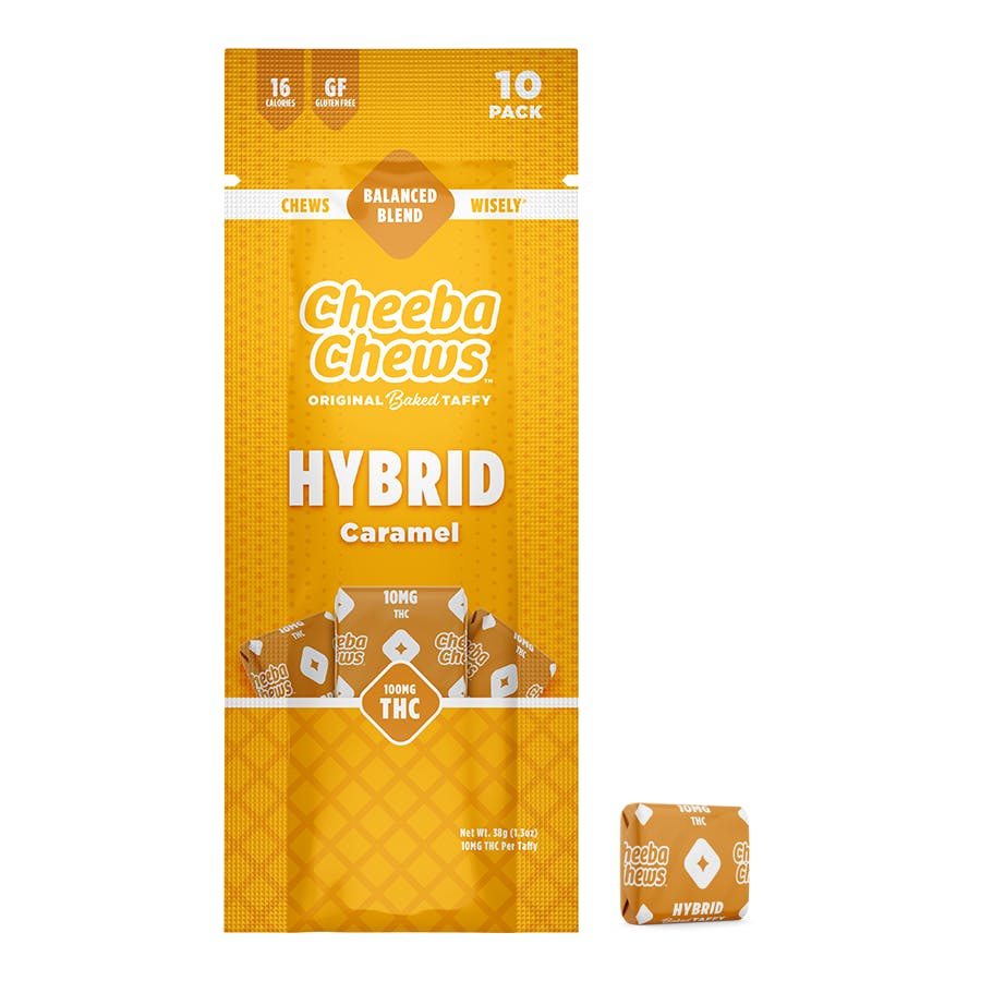 100mg RSO Caramel | Hybrid | Cheeba Chews