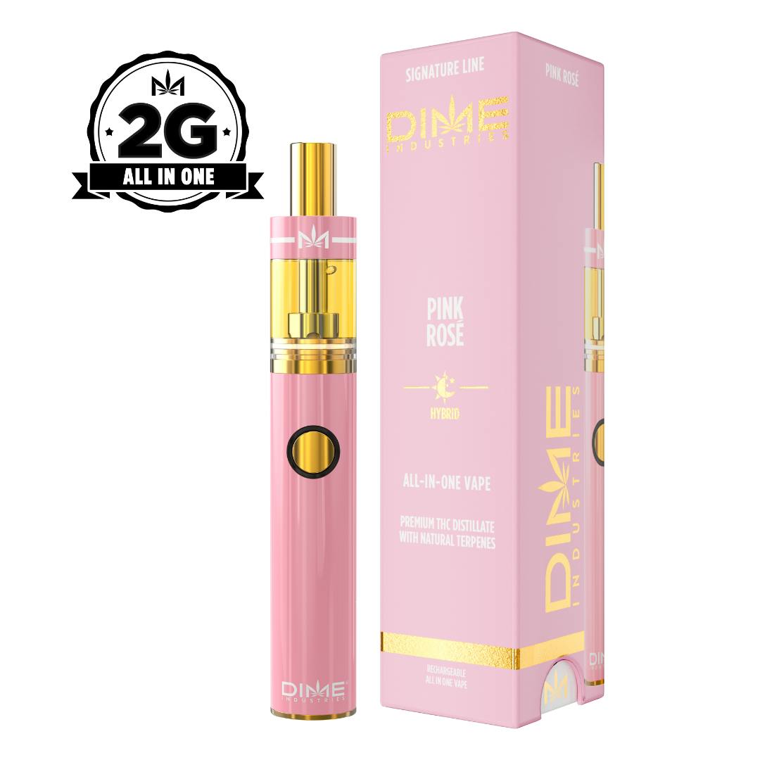 2g Pink Rose Disposable | Dime | 2 for $70