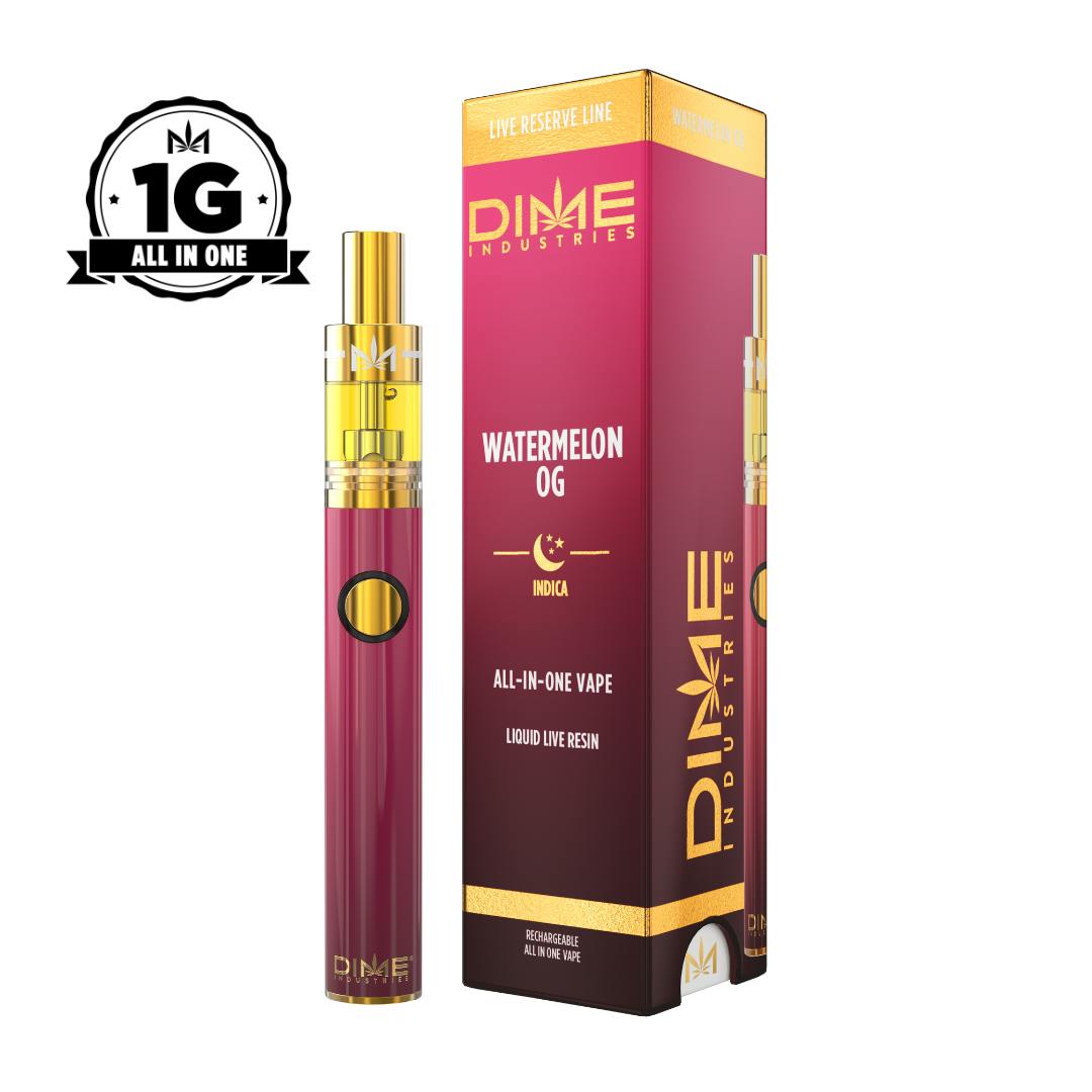 1g Watermelon OG Disposable | Live Reserve | Dime