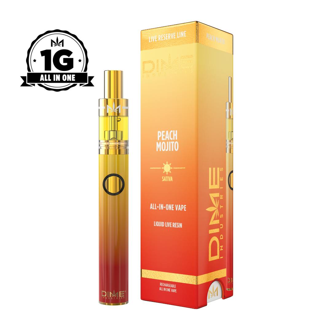 1g Peach Mojito Disposable | Live Reserve | Dime