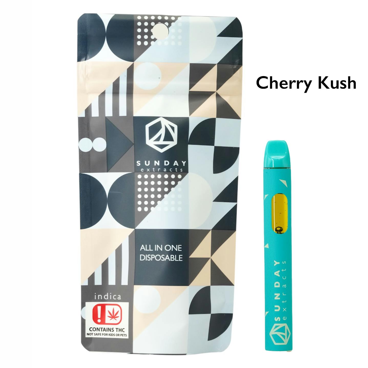 2g Cherry Kush | Live Resin Disposable | Sunday Extracts