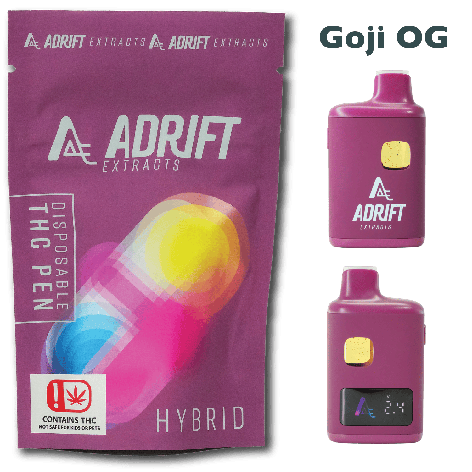 3g Goji OG | Disposable | Adrift Extracts
