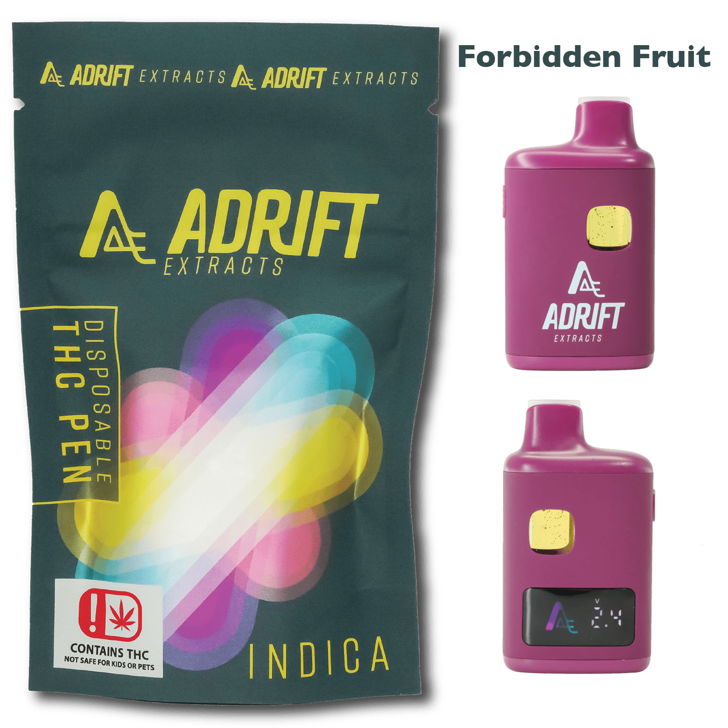 3g Forbidden Fruit | Disposable | Adrift Extracts