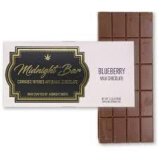 Midnight Roots | Midnight Bar | Blueberry | Milk Chocolate | 200 mg by Midnight Roots