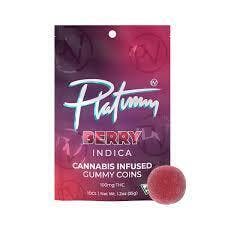 Platinum Vape 200mg Gummies - Berry (Indica) by Platinum Vape