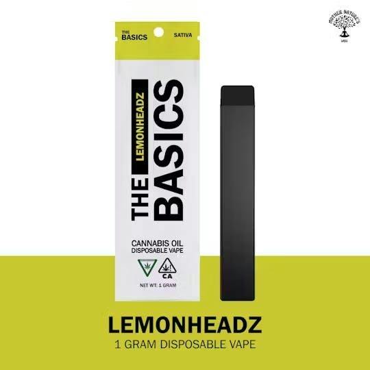 The Basics | Lemonheadz | 1G Disposable by The Basics