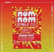 Nom Nom Gummies | Cherry Yuzu | 200mg by Nom Nom Edible Co