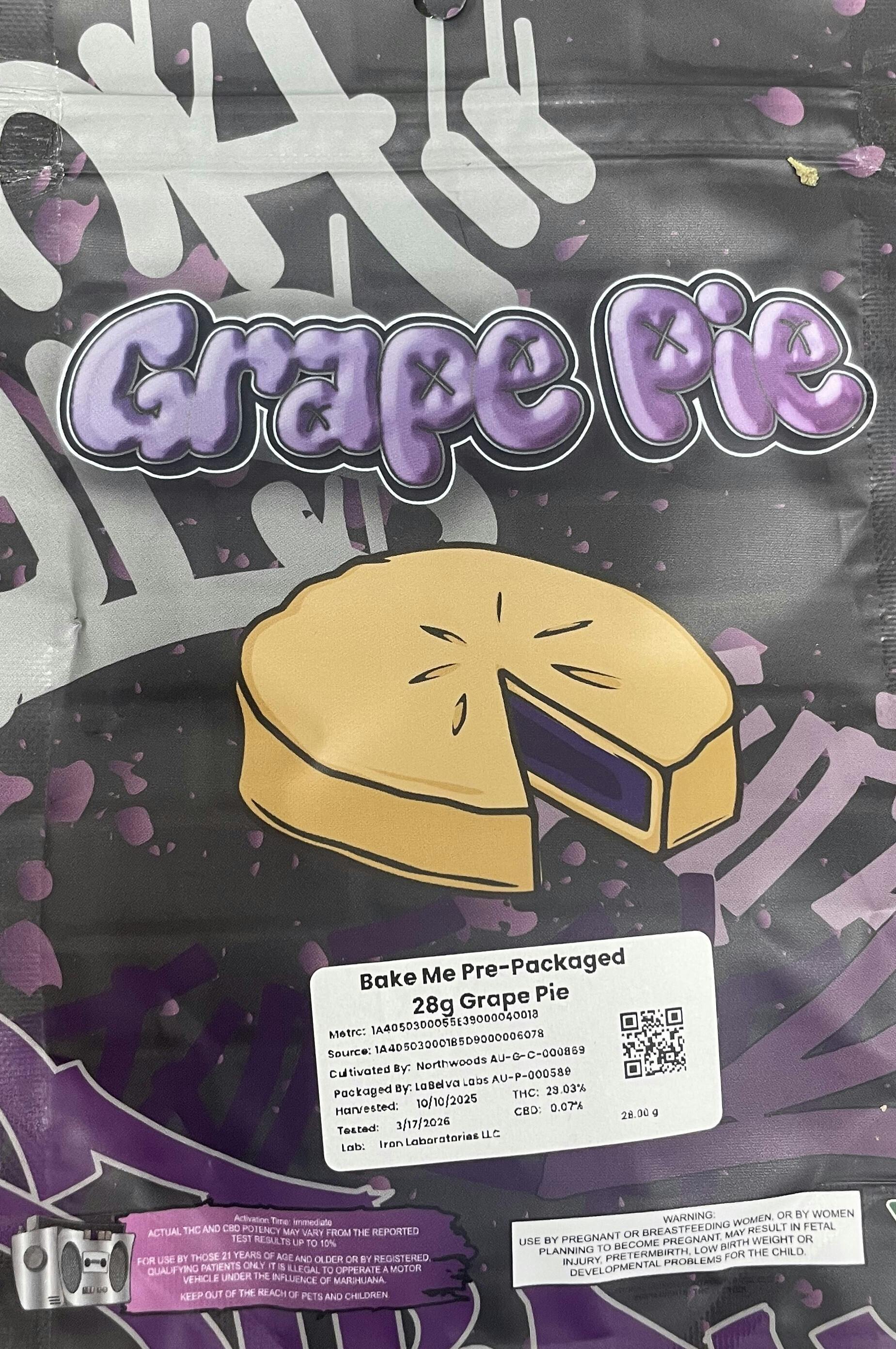 Bake Me | Grape Pie OZ