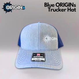 Blue ORIGINS Trucker Hat