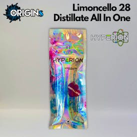 Limoncello 28 1G Distillate Disposable- Hyperion