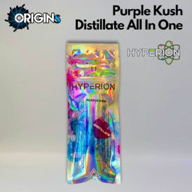 Purple Kush 1G Distillate Disposable- Hyperion