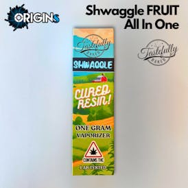 Shwaggle Fruit Blend 1G Disposable Cart - Tastefully Baked