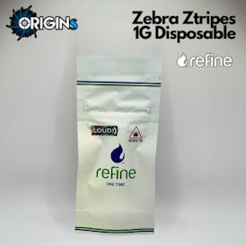 Zebra Ztripes 1G Disposable- Refine
