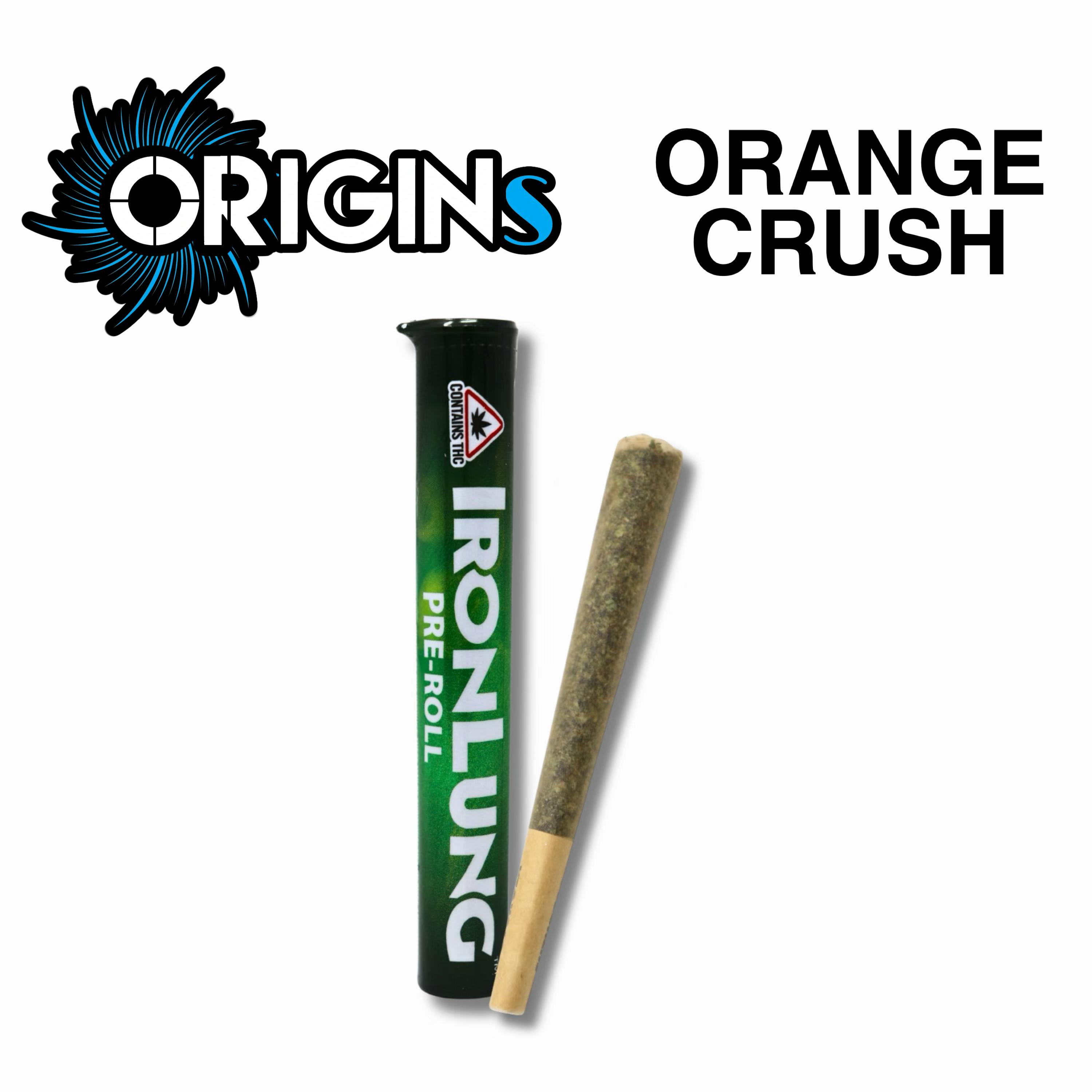 Orange Crush 1g Preroll- Iron Lung(Sativa)