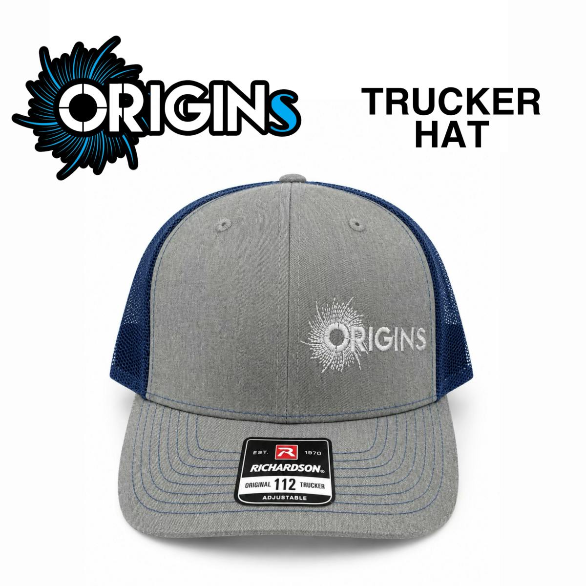 Blue ORIGINS Trucker Hat