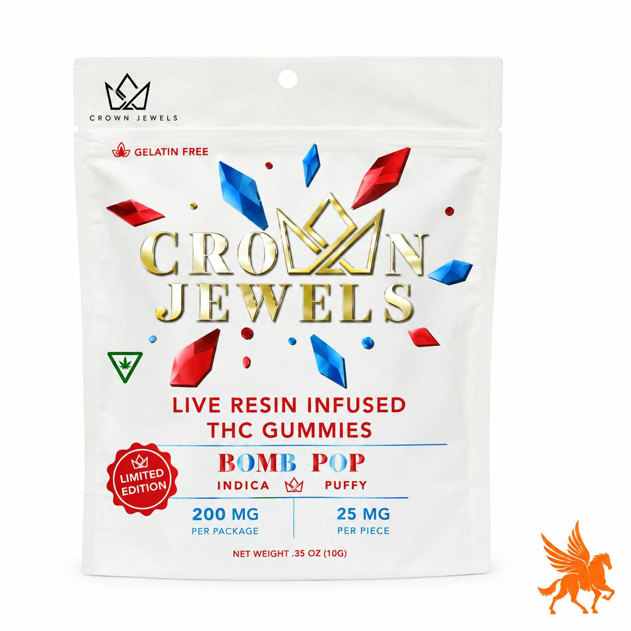 GOLD CROWN | 200MG JEWELS | BOMB POP