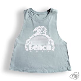 Swim Reaper Sea Foam Green Muscle Tee - Beach Boys Cannabis Co.