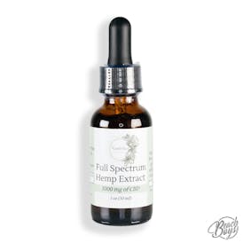 1000mg Full Spectrum CBD Tincture - Rooted Heart Remedies