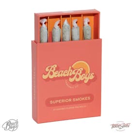 Superior Smokes Pre-Roll Box (5-Pack) - Beach Boys Cannabis Co.