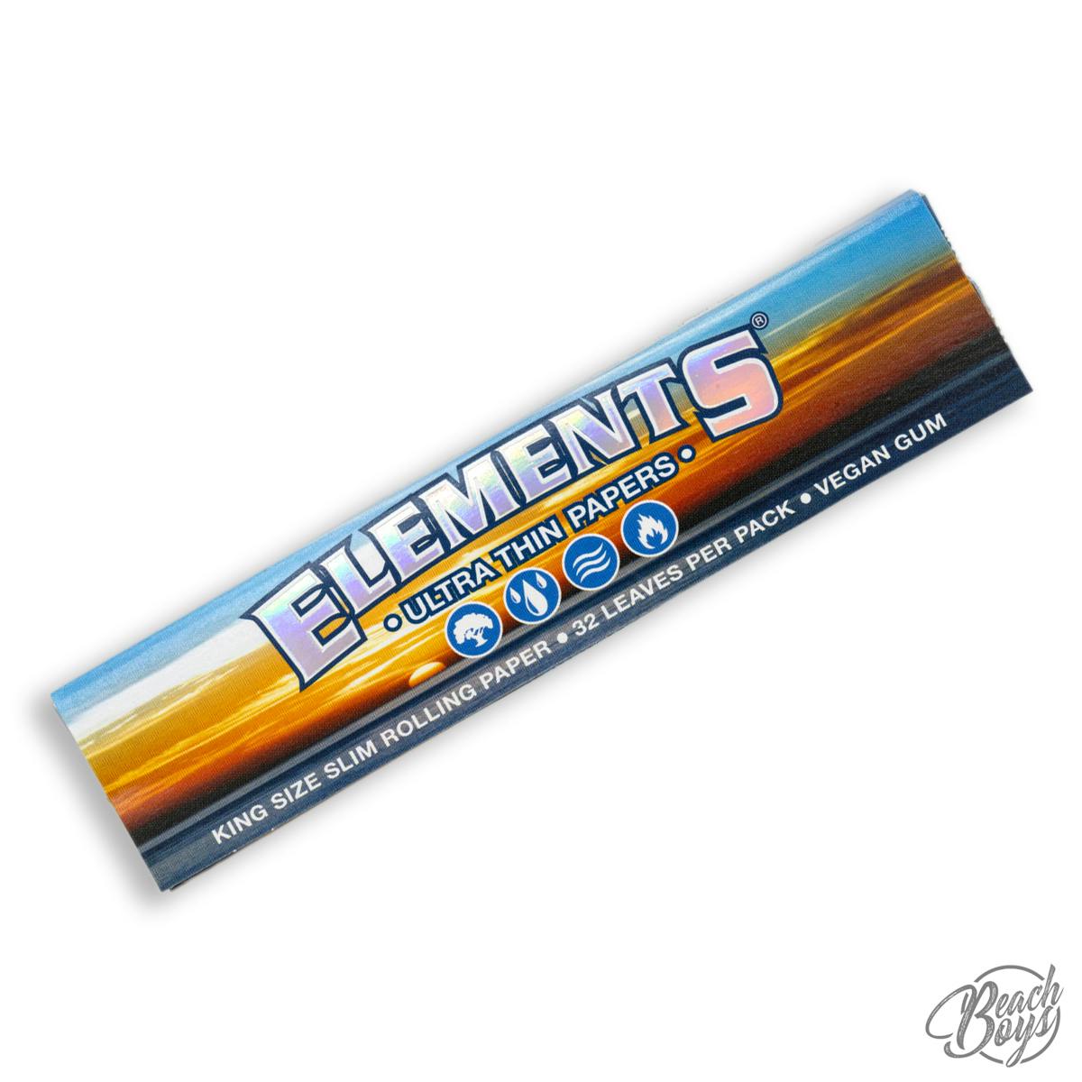 Elements King Vegan Gum Rolling Papers | Accessories