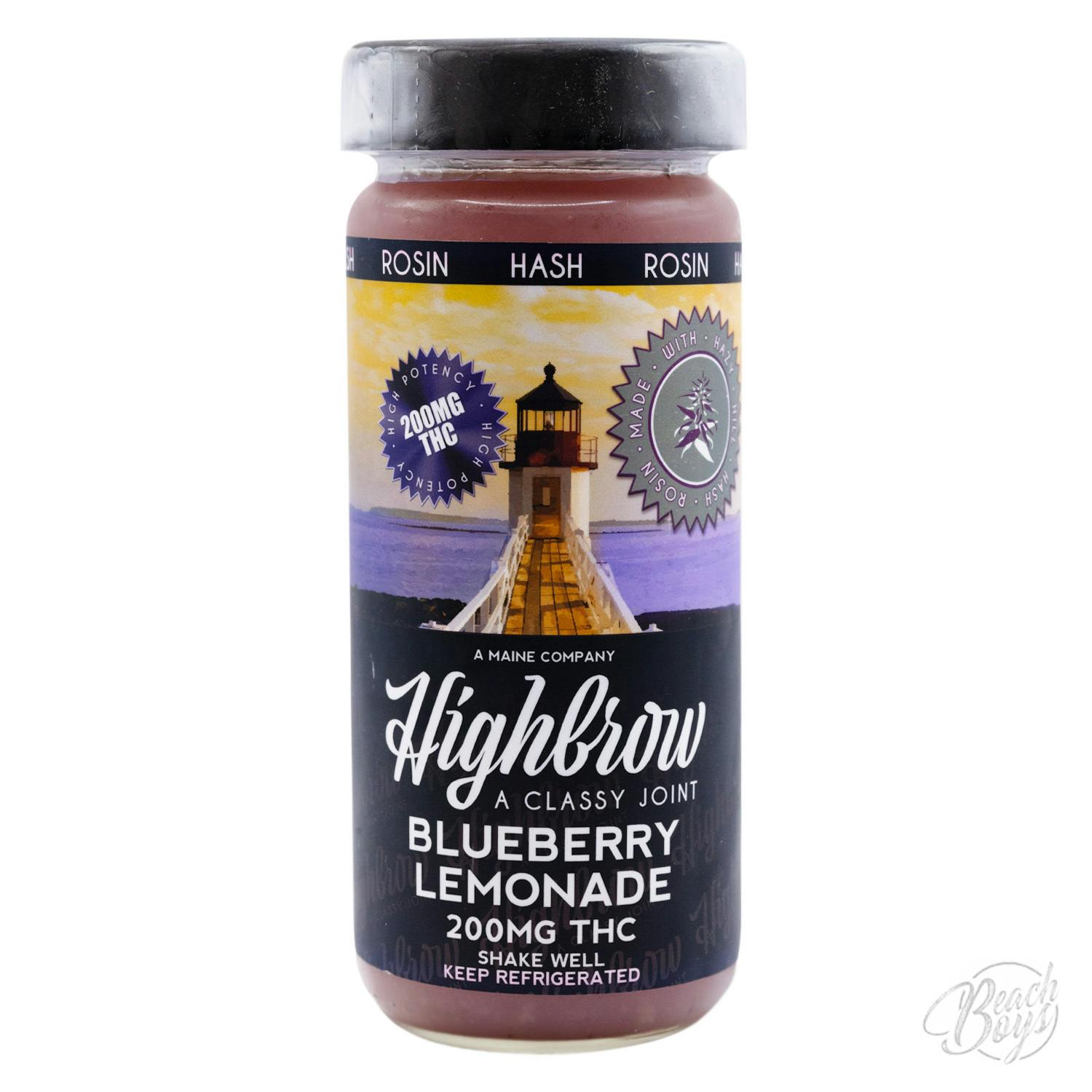Blueberry Lemonade Hash Rosin Beverage 200mg - Highbrow