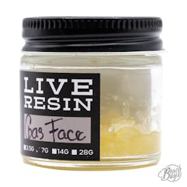 Gas Face Live Resin Baller Jar 7g - Helios Hash