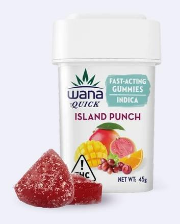 Island Punch - Indica [10 pack] by Wana Edibles