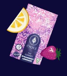 Strawberry Lemonade Gummies | 200mg | 10ct | 20mg/ea by Choice Chews