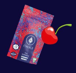 Cherry Berry Gummies | 200mg | 10ct | 20mg/ea by Choice Chews