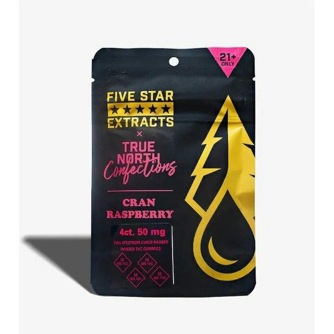 Five Star Extracts - Cran Raspberry 4x50MG Full Spectrum