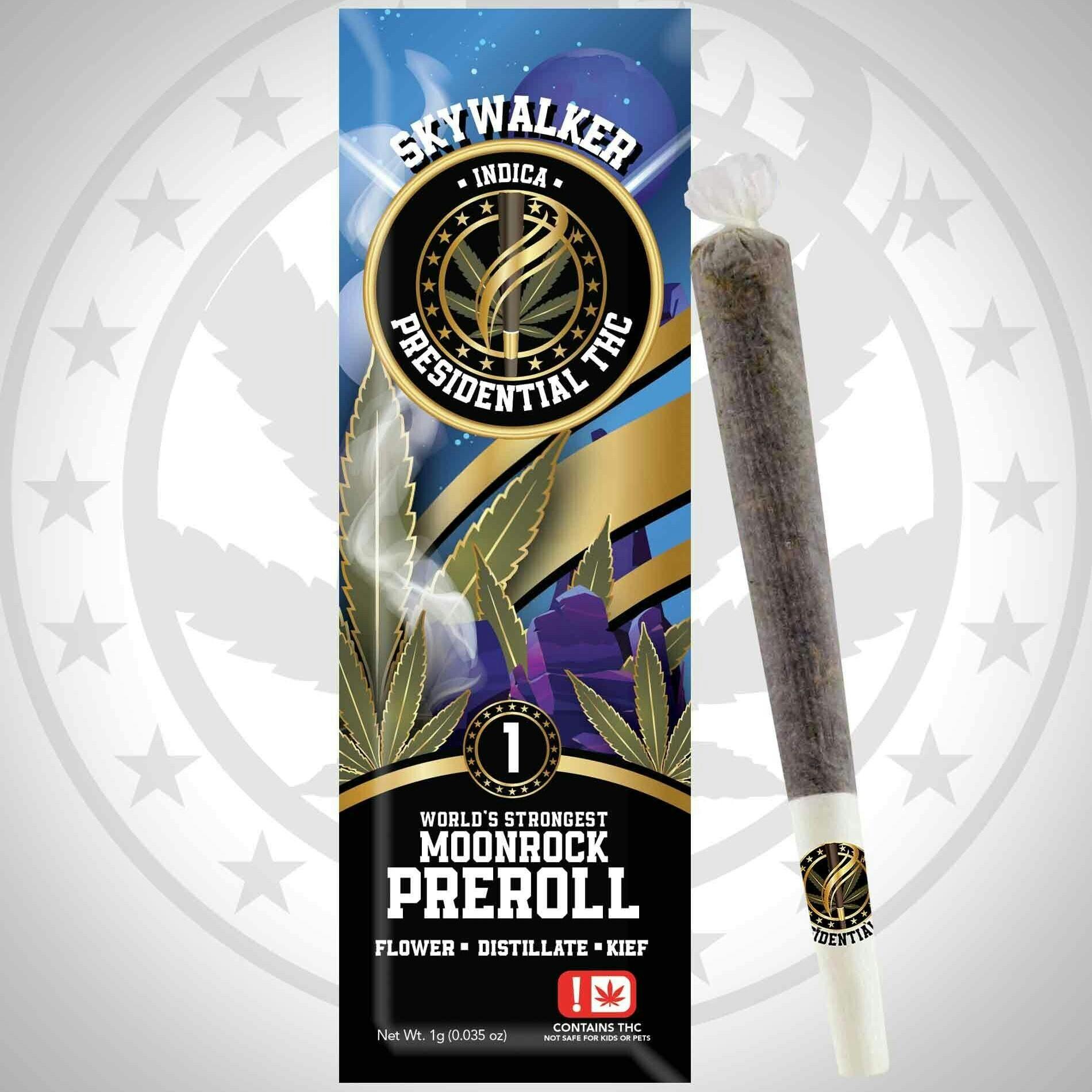 Presidential Moon Rock Preroll - Skywalker (1g) by Presidential