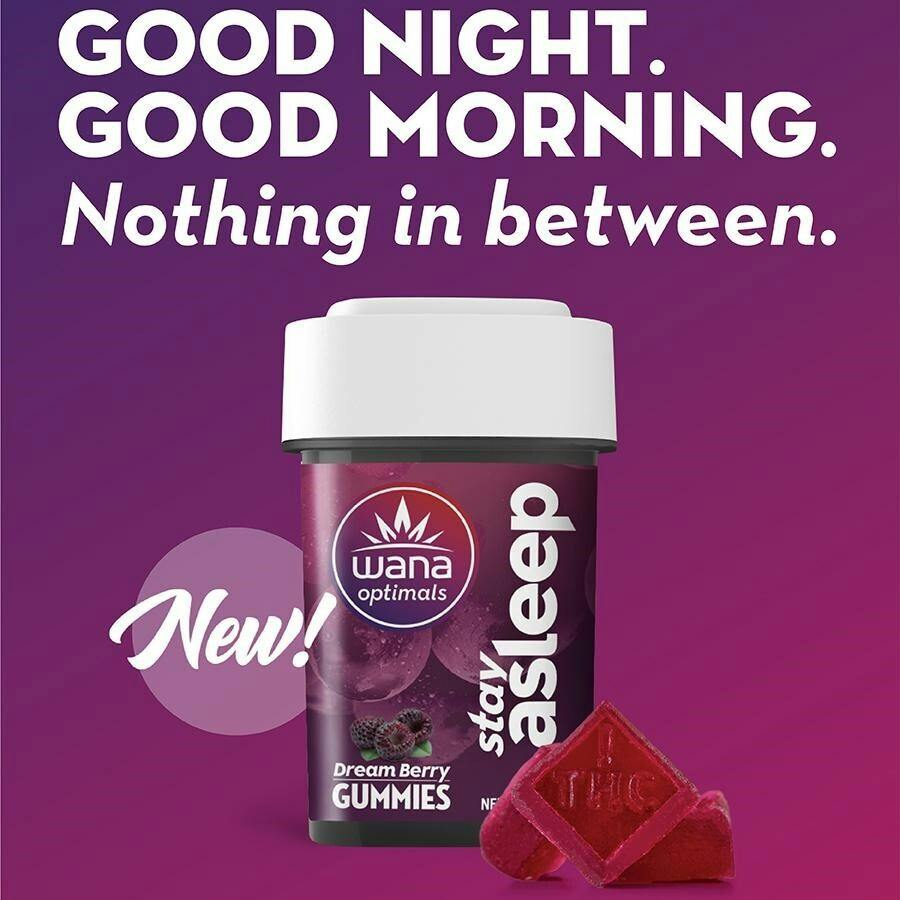 Wana Optimals - Stay Asleep (Dream Berry) - Gummies (100mg)