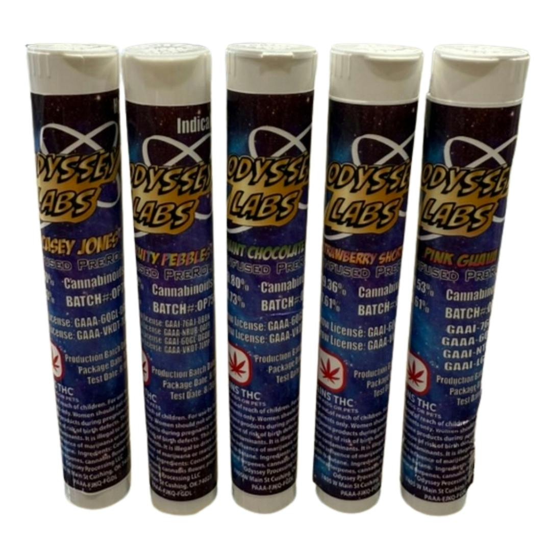 Odyssey Labs - GMO (I) - 1g Infused Pre Roll