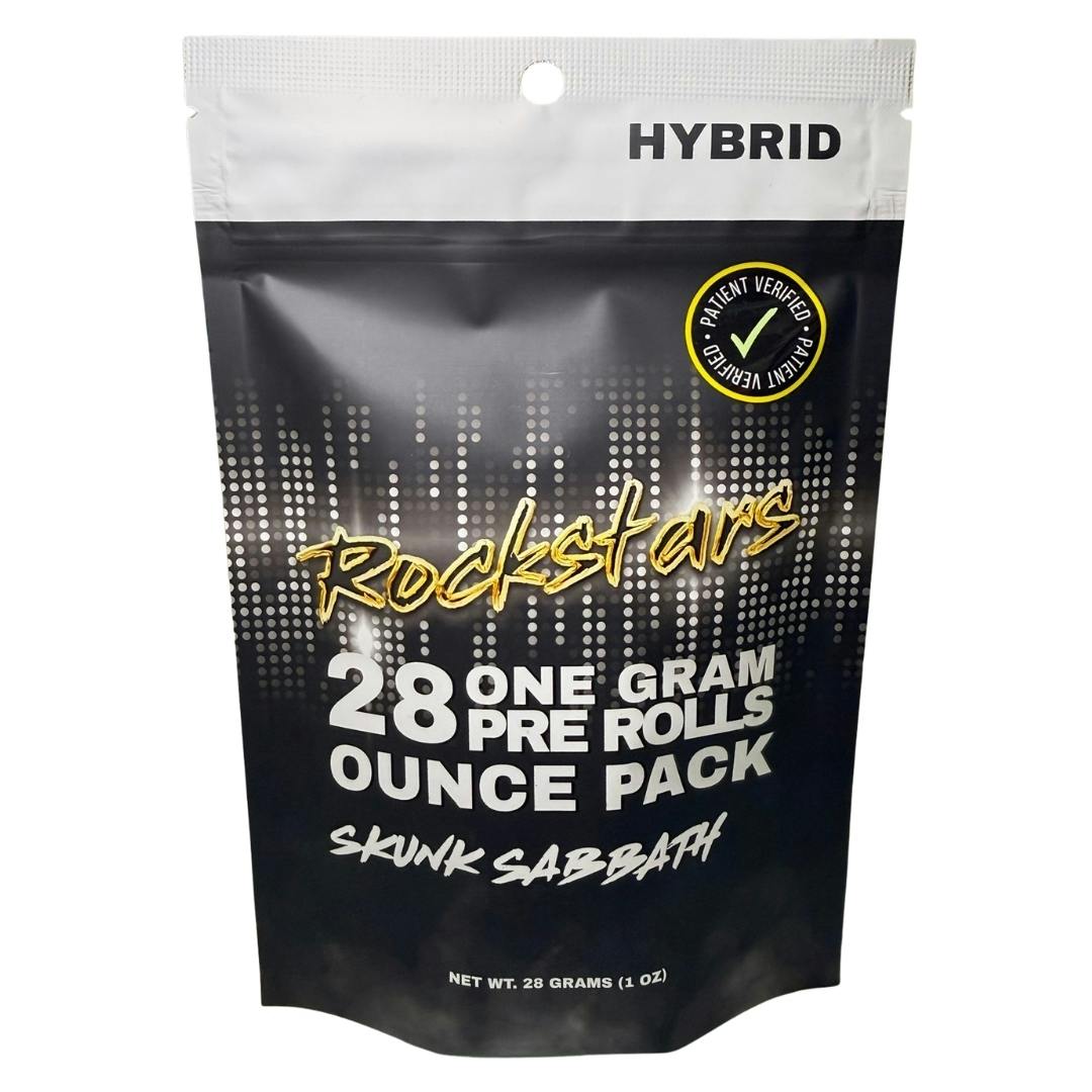 Rockstars - Skunk Sabbath (H) - 28pk Flower Pre Rolls (1g)