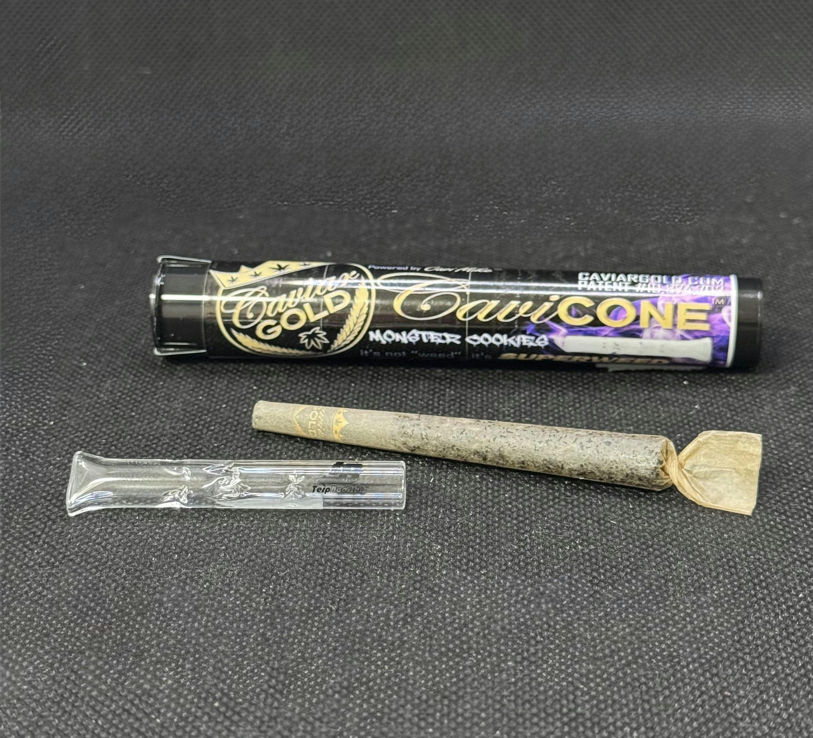 Caviar Gold - Monster Cookie - Infused Pre Roll (1.3g)