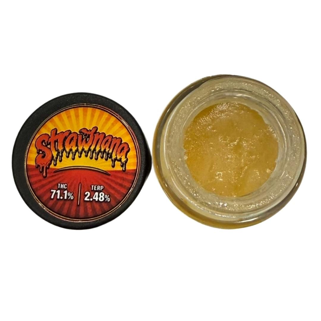Oklahoma Sweet Grass - Strawnana - Cured Resin (28g)