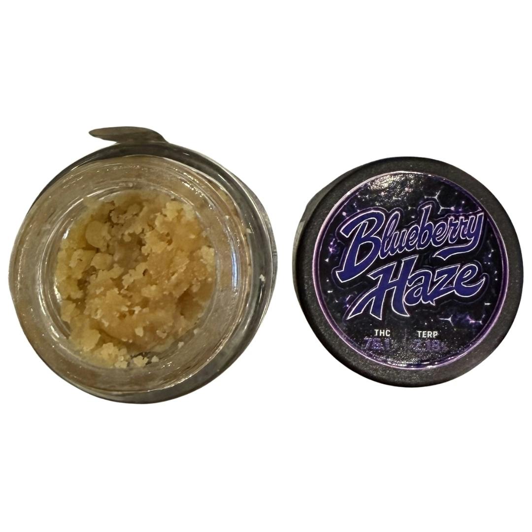 Oklahoma Sweet Grass - Blueberry Haze - Cured Resin (28g)