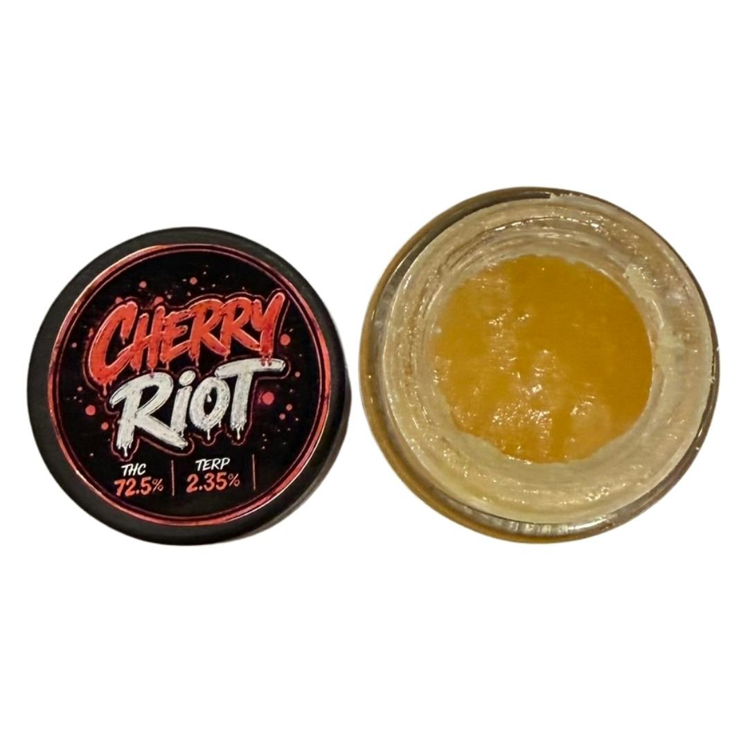 Oklahoma Sweet Grass - Cherry Riot - Cured Resin (28g)